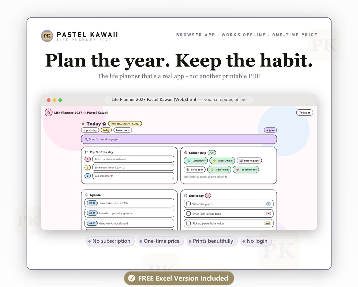 Life Planner 2027