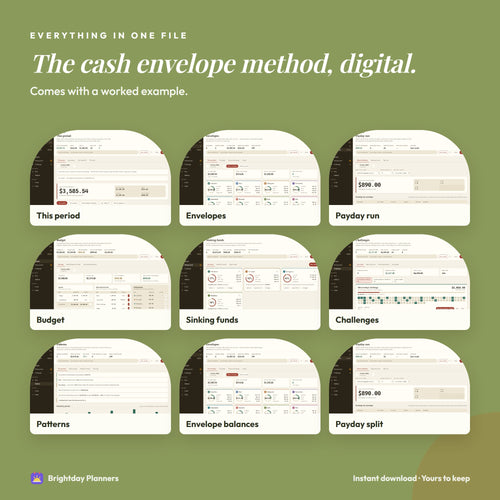 Cash Envelope Tracker App | Offline Budgeting — The cash envelope method, digital