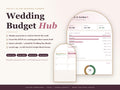 All-in-One Wedding Budget Planner App, Excel Workbook, Guest List Tracker (Digital Download)