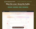 2027 Watercolor Sunset Life Planner, All-in-One Digital Planner (Instant Download)