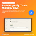 Fourth Trimester Recovery Planner — Recover gently. Track the baby days